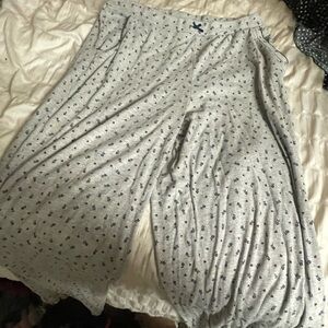 Primark Gray Patterned PJ Bottoms